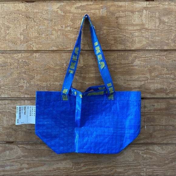 IKEA Bags Ikea 203648 Brattby Small Blue Shopping Tote Bag Poshmark